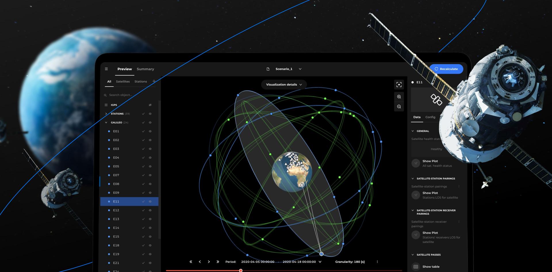 Space Software for the Satellite Based Augmentation System [SGAT] by Touch4IT